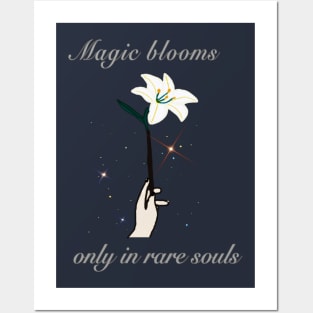 Magic blooms in rare souls Posters and Art